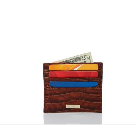 Brahmin Harker and Cheryl CC wallet in sapphire - Picture 12 of 14